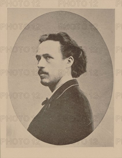 Portrait of the composer Benjamin Godard (1849-1895), Second Half of the 19th cen..