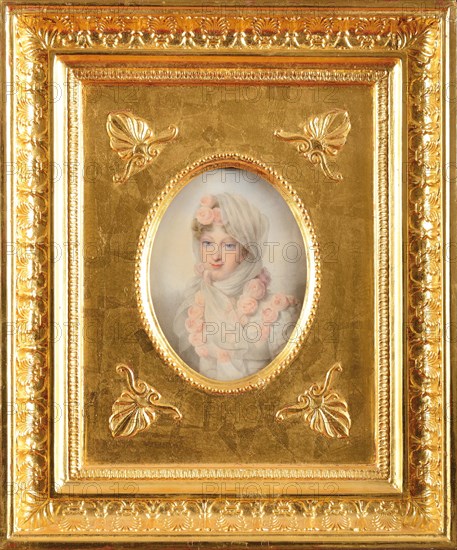 Portrait of the Empress Marie-Louise (1791-1847), 1820.