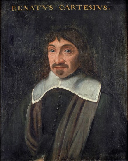 Portrait of the philosopher René Descartes (1596-1650), 17th century.