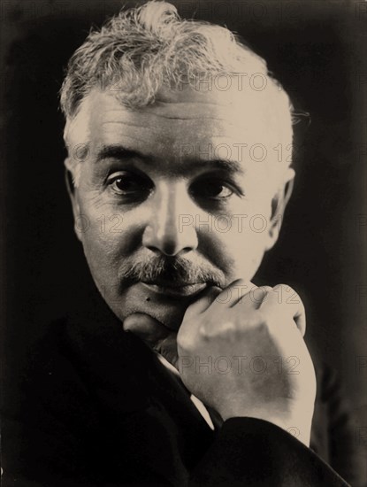 Portrait of the poet Sasha Chorny (1880-1932), 1920s.