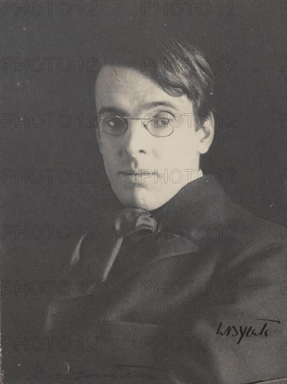 Portrait of the poet William Butler Yeats (1865-1939), 1903.