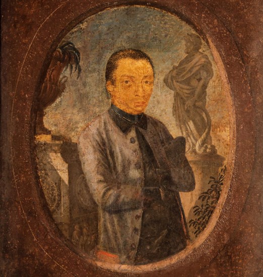 Portrait of the sculptor Antônio Francisco Lisboa, called Aleijadinho (1738-1814), Early 19th cen..