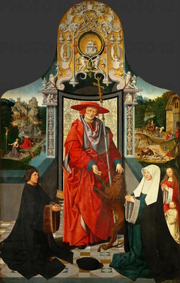 Saint Jerome and the lion (center panel), 1511.