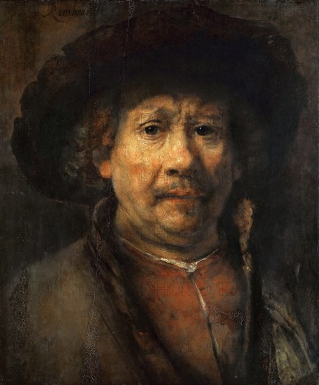 Small Self-Portrait, ca 1657 .