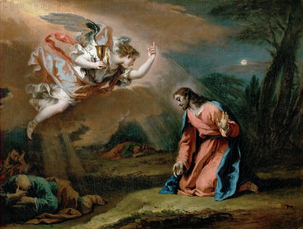 The Agony in the Garden, ca 1730.