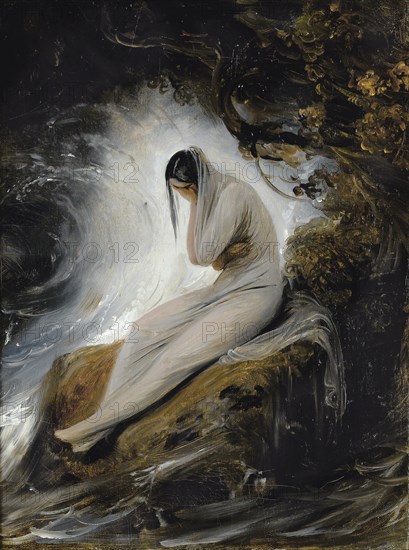 The Maiden's Lament (Plaintes de la jeune fille), 1830s.