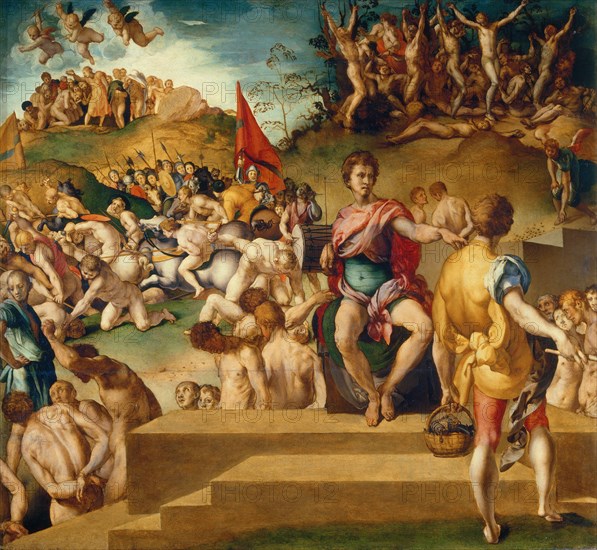 The Martyrdom of the Ten Thousand, ca 1529.