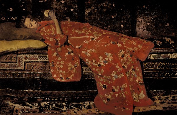The Red Kimono, 1896.