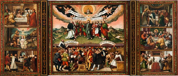 The Reformation Altarpiece, 1554-1555.