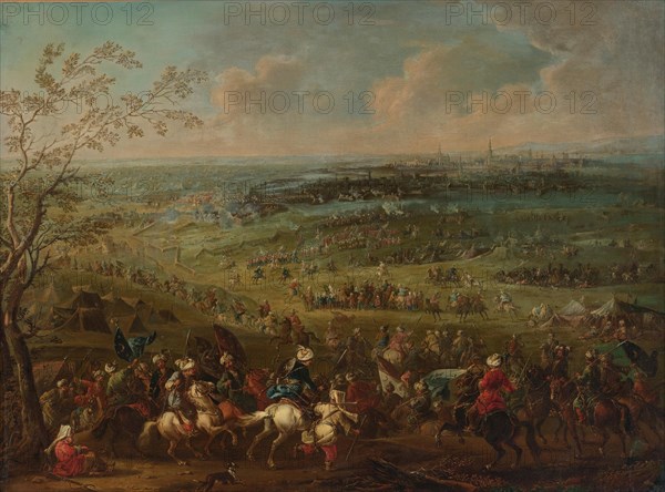 The Siege of Vienna by Turkish army, .