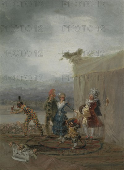 The Strolling Players (Los cómicos ambulantes), 1793.