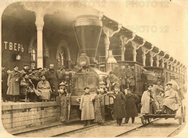 Tver Station of the Moscow-Saint Petersburg Railway (Nicholas Railway), 1855-1864.