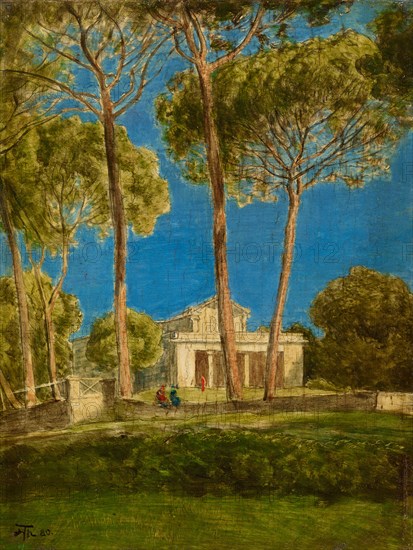 Villa Borghese, 1880.