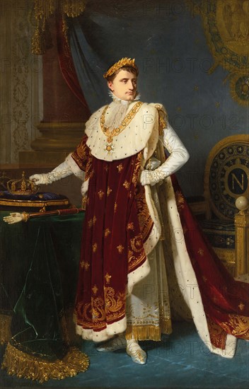 Portrait of Emperor Napoléon I Bonaparte (1769-1821), 1808.