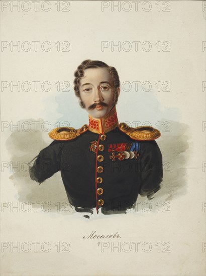 Alexander Fyodorovich Mosolov (1808-1860), 1839.