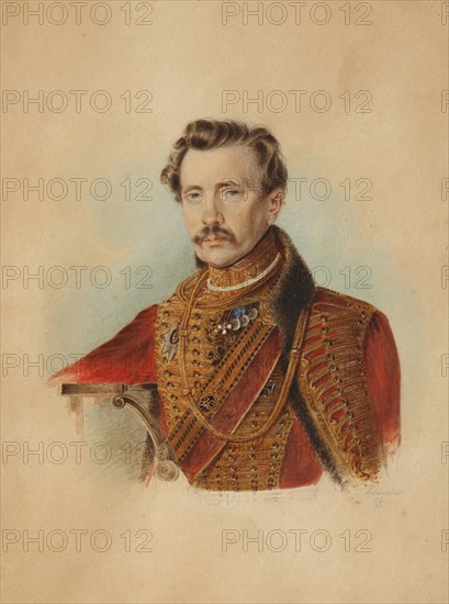 Mikhail Grigorievich Khomutov (1795-1864), 1838.