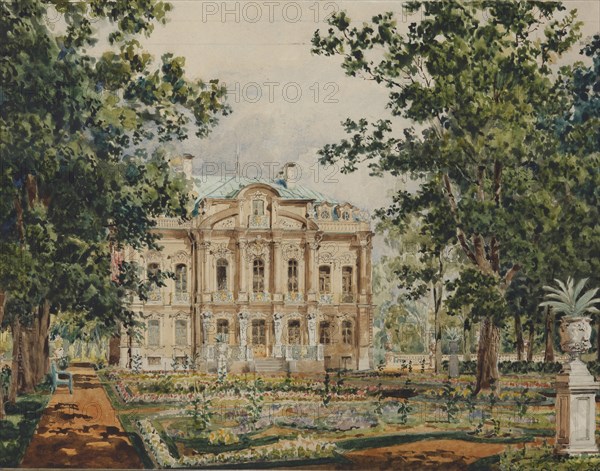 Own Dacha of Emperor Alexander II in Peterhof  , 1850s.