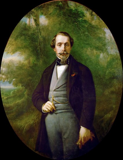 Portrait of Emperor Napoleon III of France (1808-1873), 1857.