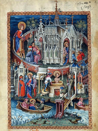 Scenes from the Life of Saint John the Evangelist, Early 15th cen..