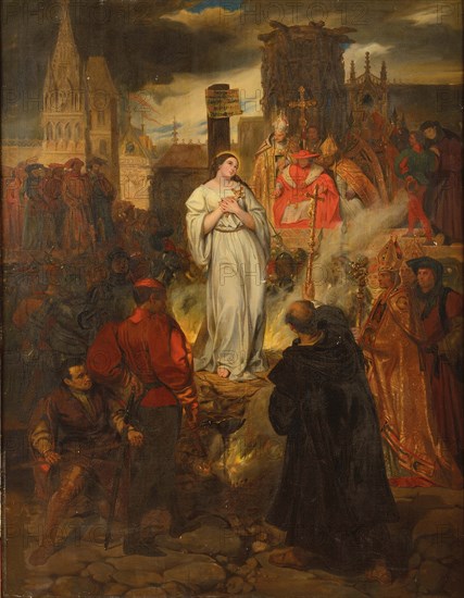 The death of Joan of Arc.