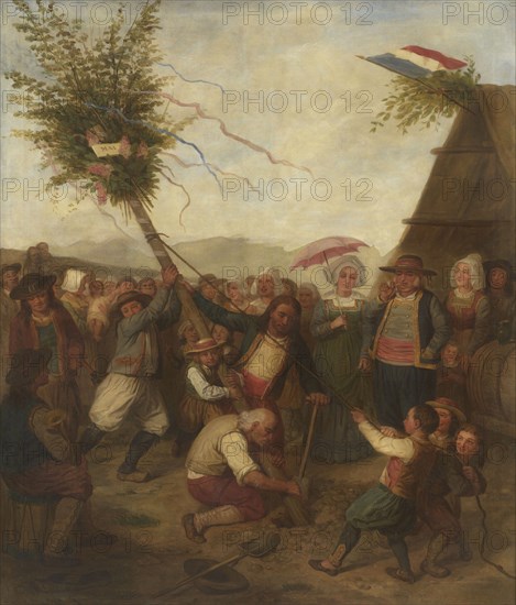 Maypole, c. 1830-1840.