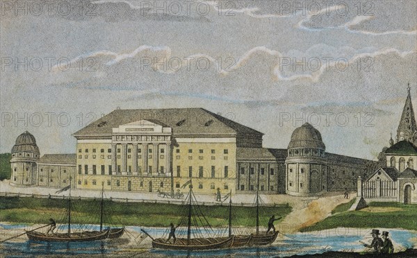 The Kriegskomissariat in Moscow, 1825.