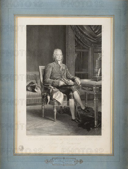 Charles Maurice de Talleyrand Périgord (1754-1838), Prince de Bénévent, ca 1808.