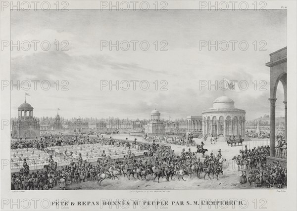 Banquet on the Maidens' Field on September 16, 1826, 1828.