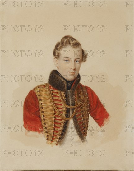 Prince Alexander Nikolayevich Dolgoruky (1819-1842), 1838.