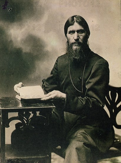 Portrait of Grigori Yefimovich Rasputin (1869-1916), 1910s.