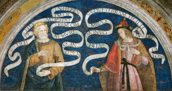 Peter the Apostle and the Prophet Jeremiah, 1492-1495.