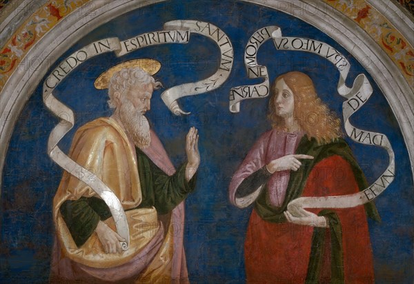 Bartholomew the Apostle and the Prophet Joel, 1492-1495.