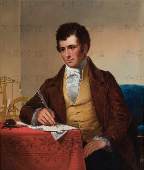 Portrait of Robert Fulton (1765-1815), 1852.