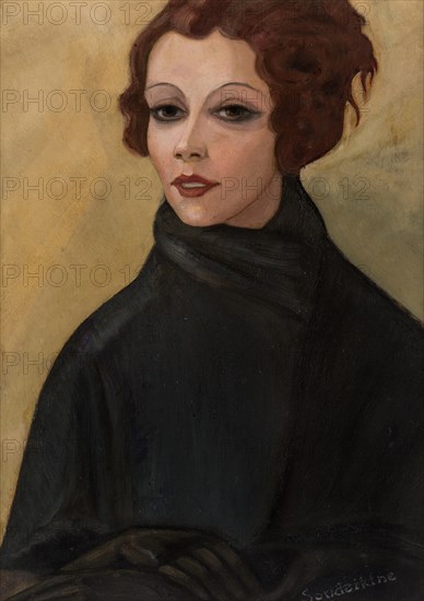 Portrait of Elene Komisarjevskaia-Balieff (1895-1981).