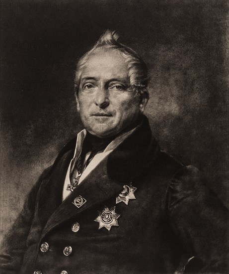 Portrait of Pyotr Yakovlevich Ubri (Peter von Oubril) (1774-1847).