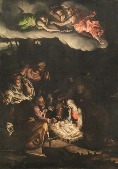 The Adoration of the Shepherds.