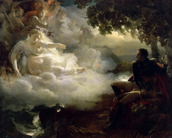 Allegory of France before the return of Napoleon from Egypt , c. 1810.