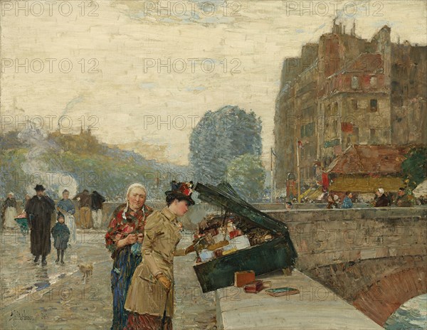 Quai Saint-Michel, 1888.