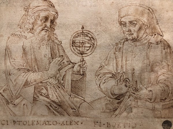 Claudius Ptolemy and Boethius.