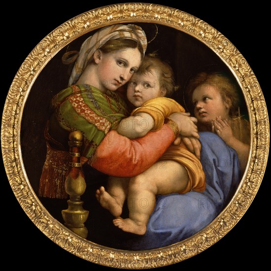 Madonna della Seggiola, 1513-1514.