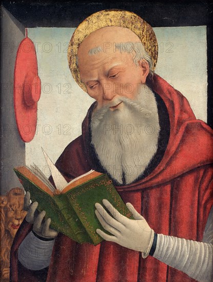 Saint Jerome reading, c. 1490.