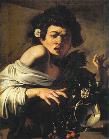 Boy bitten by a Lizard, 1596-1597.