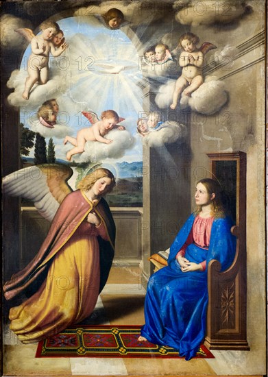 The Annunciation.