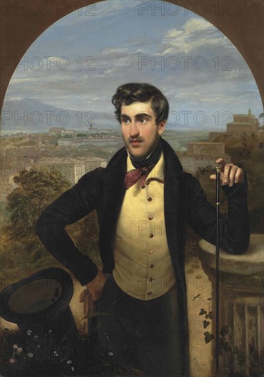 Portrait of Prince Mikhail Alexandrovich Golitsyn (1804-1860), 1833.