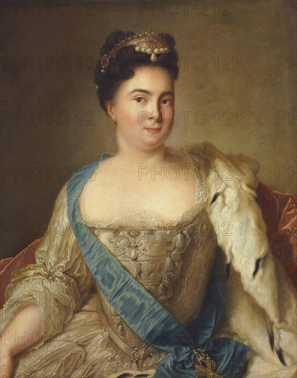 Portrait of Empress Catherine I. (1684-1727).