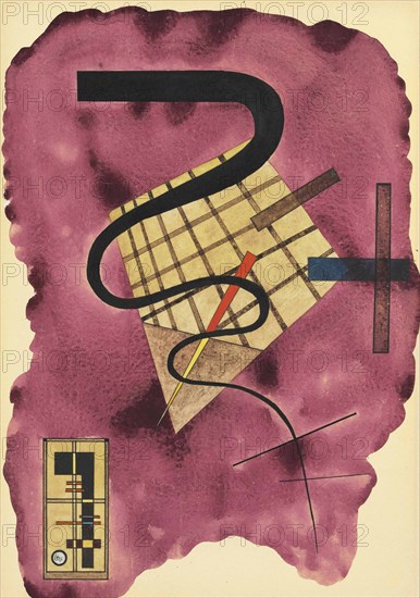 Floating line (Schwebende Linie) , 1924.