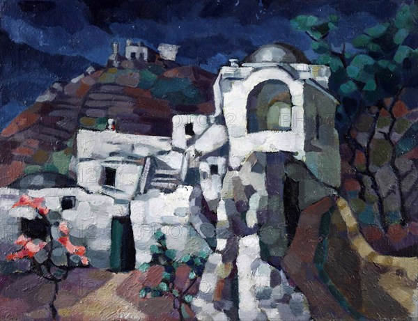 Ruins in Capri, 1922-1923.