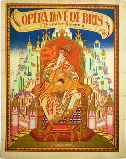 Opéra privé de Paris. Première saison. 1929, 1928.