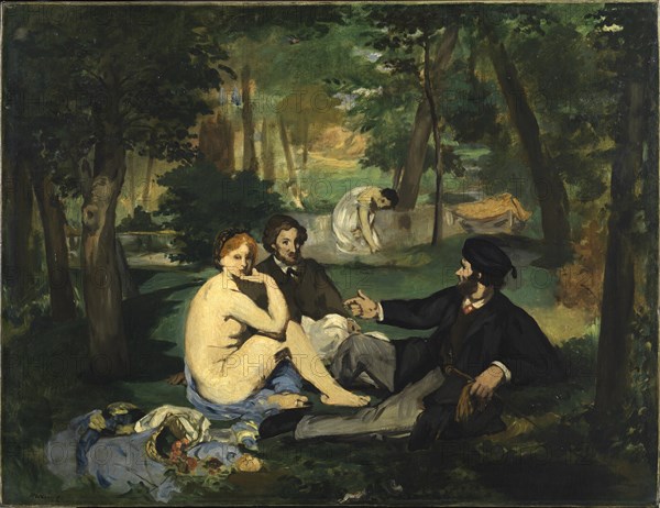 The Luncheon on the Grass, ca 1863.