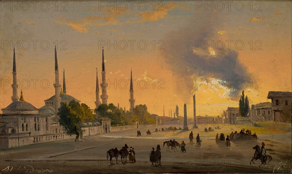 The Hippodrome of Constantinople, 1843.